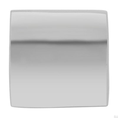 Bouton de meuble 1499 Aluminium Chrome poli