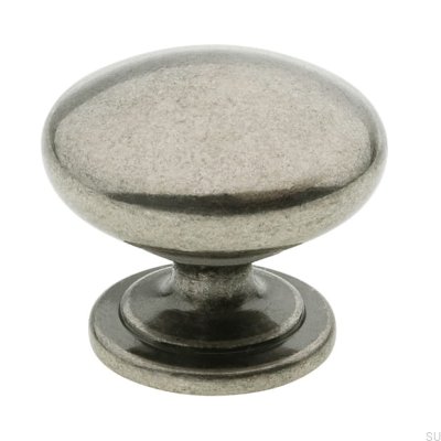 Bouton de meuble 1533 argent antique