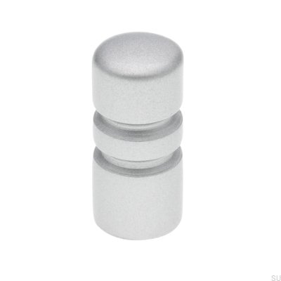 Bouton de meuble 1576 Aluminium Brossé
