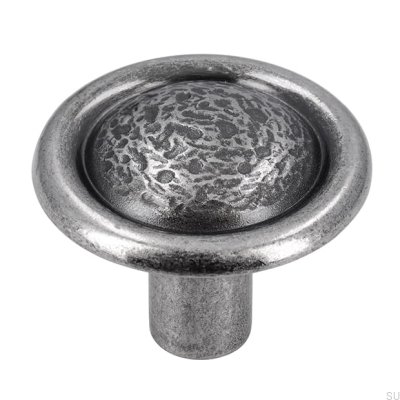 Bouton de meuble 1579 argent antique