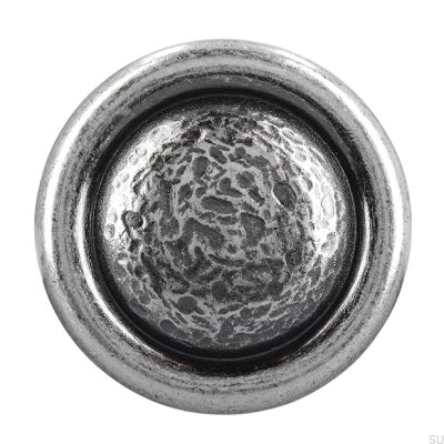 Bouton de meuble 1579 argent antique