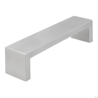 Poignée de meuble allongée 1739 160 Acier brossé