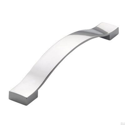 Poignée de meuble allongée 1750 160 Chrome poli
