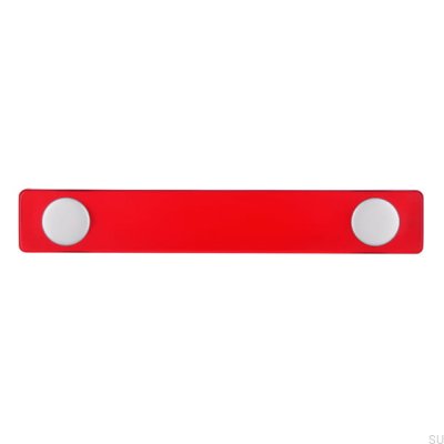 Poignée de meuble allongée SM8119I 96 Plastique Rouge