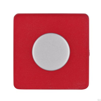 Bouton de meuble SM8118I Plastique Rouge