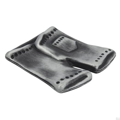 Bouton De Meuble Pantalon 1888 Argent Antique