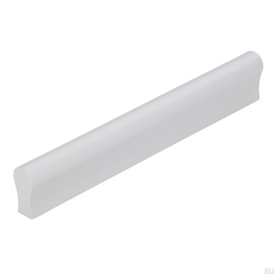 Poignée de meuble allongée 1906F 128 Aluminium Brossé