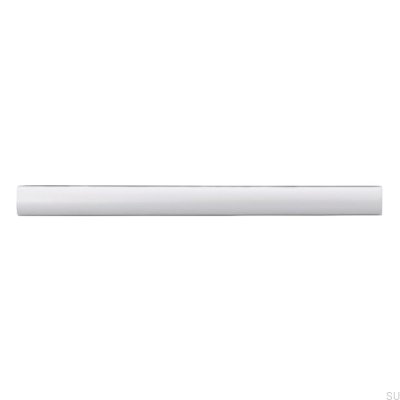 Poignée de meuble allongée 1906F 128 Aluminium Brossé