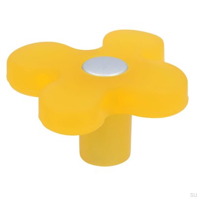 Bouton de meuble SM8116I Plastique Jaune