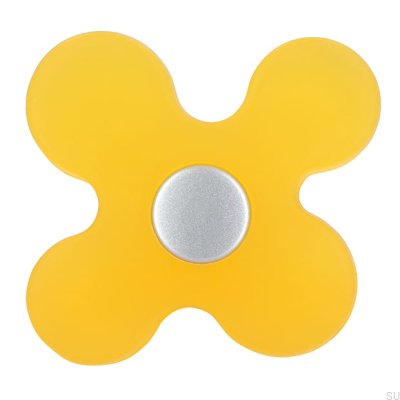 Bouton de meuble SM8116I Plastique Jaune