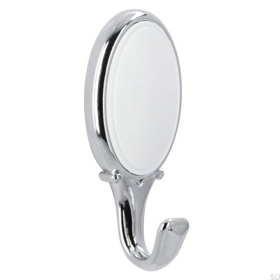 Wall Coat 1979 Chrome poli avec blanc