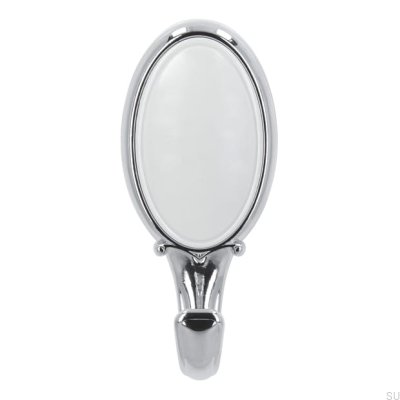Wall Coat 1979 Chrome poli avec blanc