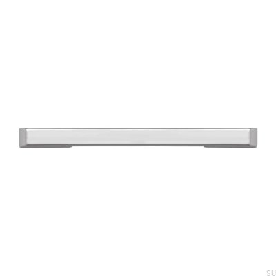 Poignée de meuble allongée 2027 96 Chrome poli
