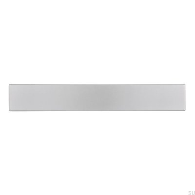 Poignée de meuble allongée SM8004 128 Plastique Argent