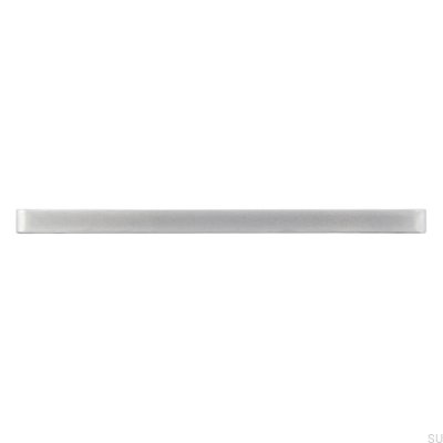 Poignée de meuble allongée 2027 128 Chrome brossé
