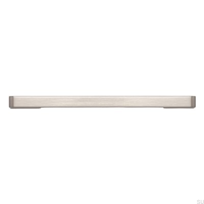 Poignée de meuble allongée 2027 128 Argent brossé