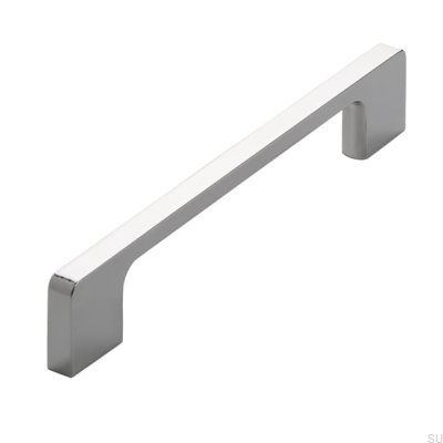Poignée de meuble allongée 2027 160 Chrome poli