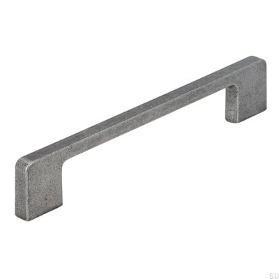 Poignée de meuble allongée 2027 160 Argent Antique