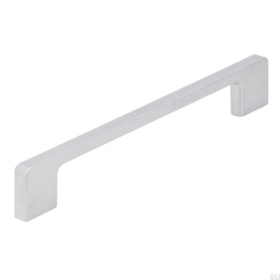 Poignée de meuble allongée 2027 192 Chrome brossé