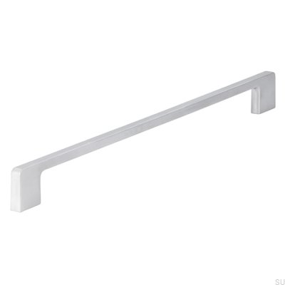 Poignée de meuble allongée 2027 320 Chrome brossé