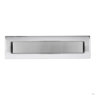 Poignée de meuble encastrée 2042 160 Chrome poli