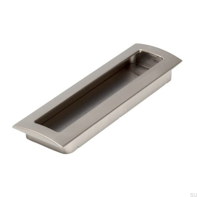 Poignée de meuble encastrée 2042 160 Silver Brushed