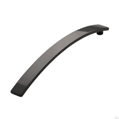 Poignée de meuble allongée 2084 160 Anthracite Poli