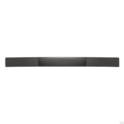 Poignée de meuble allongée 2084 160 Anthracite Poli
