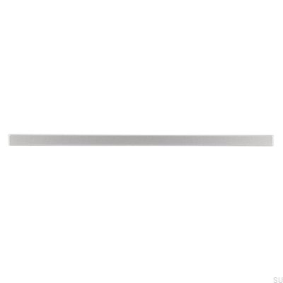 Poignée de meuble allongée 2108 192 Aluminium brossé