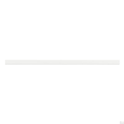 Poignée de meuble allongée 2108 192 Métal Blanc Mat