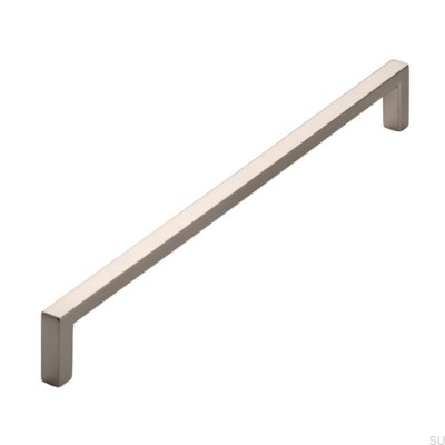 Poignée de meuble allongée 2108 224 Argent brossé