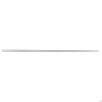 Poignée de meuble allongée 2108 320 Aluminium Brossé