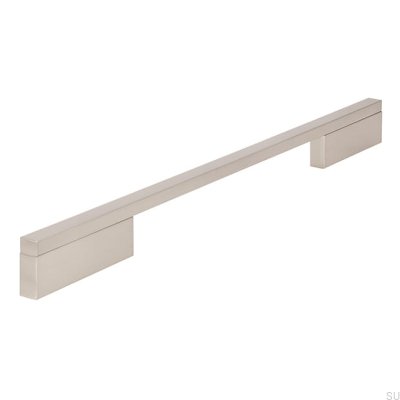 Poignée de meuble allongée 2110 224/320 Aluminium Argent Brossé