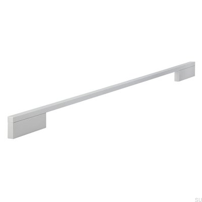 Poignée de meuble allongée 2110 480/576 Aluminium brossé