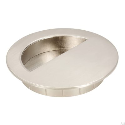 Poignée de meuble encastrée 2151 Silver Brushed