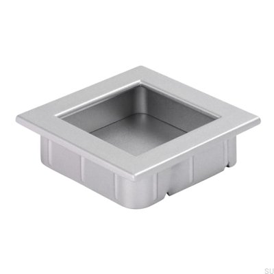 Poignée de meuble encastrée 2152 46 Aluminium brossé