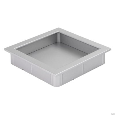 Poignée de meuble encastrée 2152 76 Aluminium brossé
