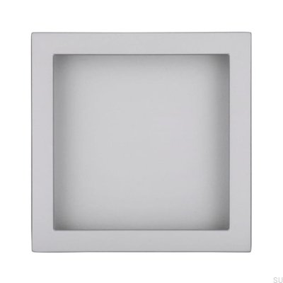 Poignée de meuble encastrée 2152 76 Aluminium brossé