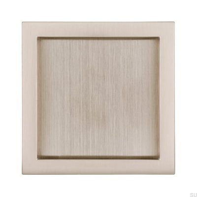 Poignée de meuble encastrée 2152 76 Argent brossé