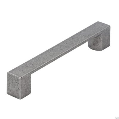 Poignée de meuble allongée 2157 Argent antique