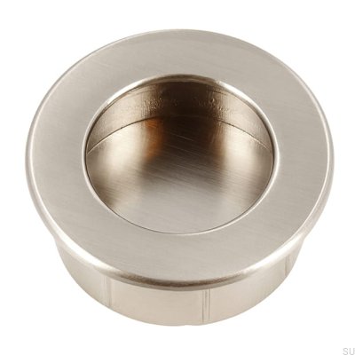 Poignée de meuble encastrée 2159 40 Argent brossé