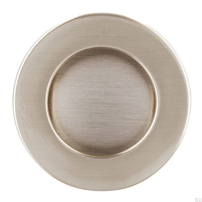 Poignée de meuble encastrée 2159 40 Argent brossé