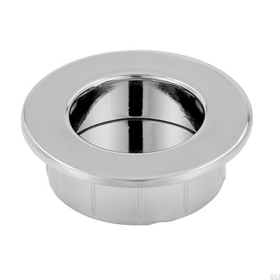 Poignée de meuble encastrée 2159 50 Chrome poli