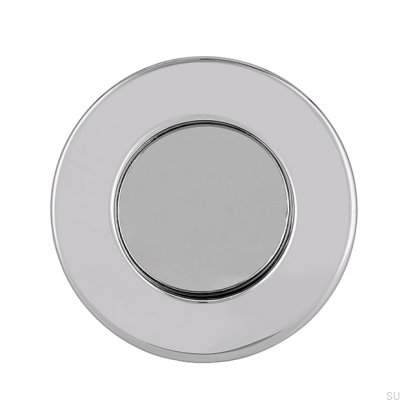 Poignée de meuble encastrée 2159 50 Chrome poli