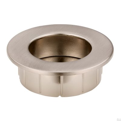 Poignée de meuble encastrée 2159 50 Argent brossé