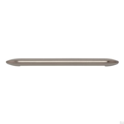 Poignée de meuble allongée 2182 96 Argent brossé