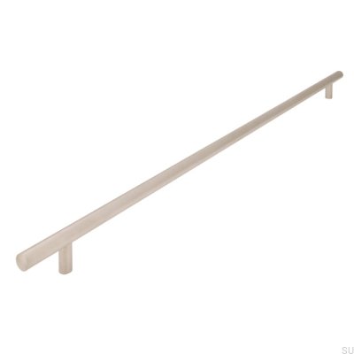 Poignée de meuble allongée 885 480 Nickel mat