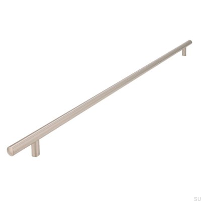 Poignée de meuble allongée 885 480 Silver Brushed