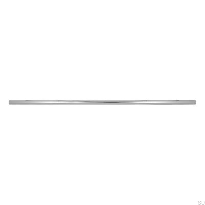Poignée de meuble allongée 885 480 Chrome poli