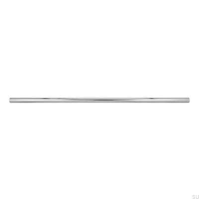 Poignée de meuble allongée 885 336 Chrome poli